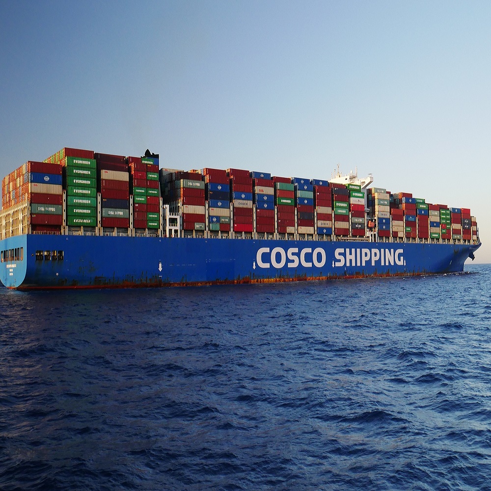  COSCO Shipping vessel in the Red Sea. 